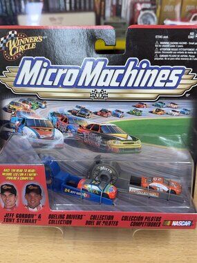 Micro Machines NASCAR Dueling Drivers GORDON vs STEWART NIB